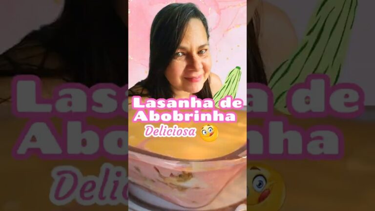 Lasanha de abobrinha com carne moída — leve, deliciosa e sem massa! 😍
