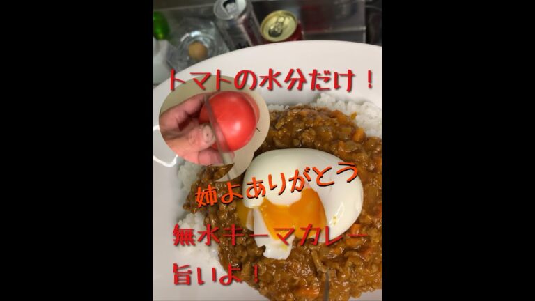 無水キーマカレー！これまたウマシ！