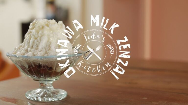 沖縄ミルクぜんざいの作り方Okinawa Milk Zenzai recipe