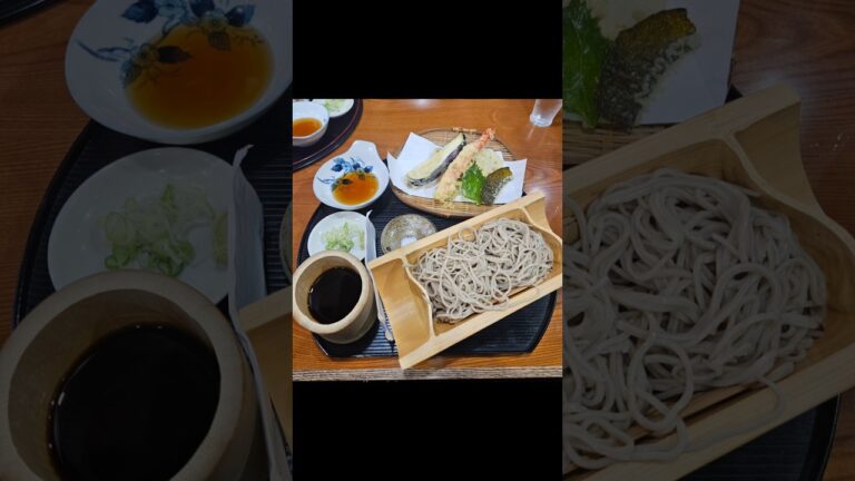 「手打ちそば山本」天ぷら蕎麦#宇都宮グルメ #蕎麦
