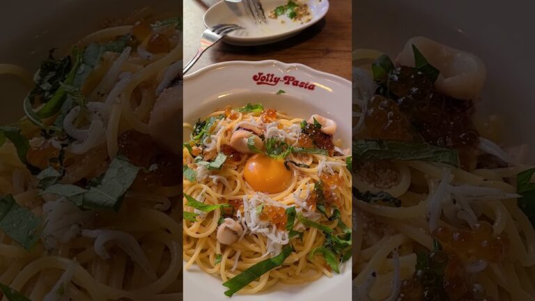 ジョリーパスタ  いくらとしらすの大葉のパスタ