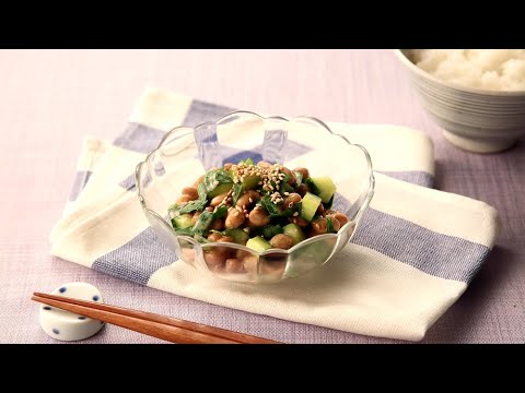【動画レシピ】おつまみにも！納豆とにらのサッパリ和え