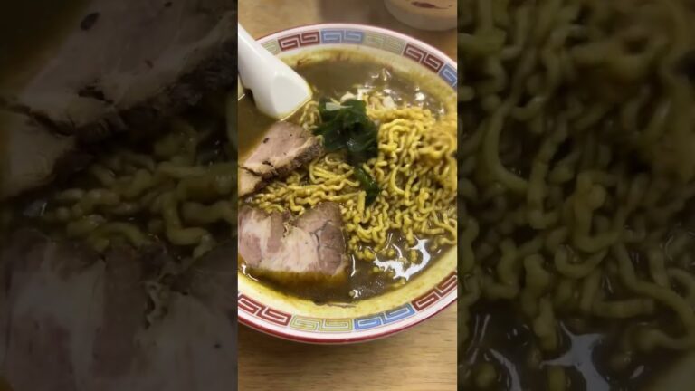 北海道のカレーラーメンが美味すぎる…