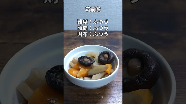 アマチュアによるビギナーのための料理教室 ～筑前煮～