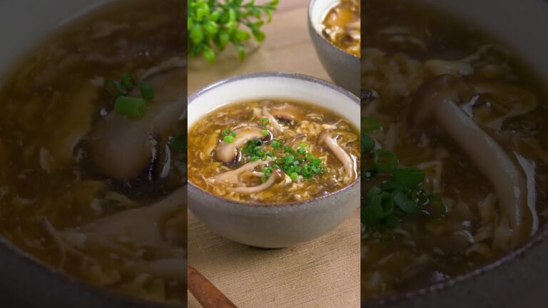 きのこスープ | Mushroom soup #マッシュルームスープ #きのこスープ