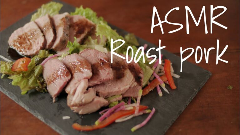 ASMR 低温調理 BONIQ ローストポークの作り方  ASMR Roast pork recipe
