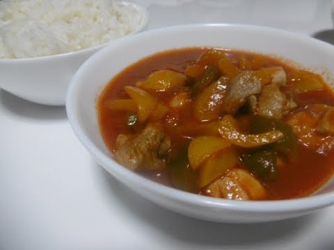 カゴメ 基本のトマトソースでチキンとピーマンとパプリカのトマトソース煮の作り方