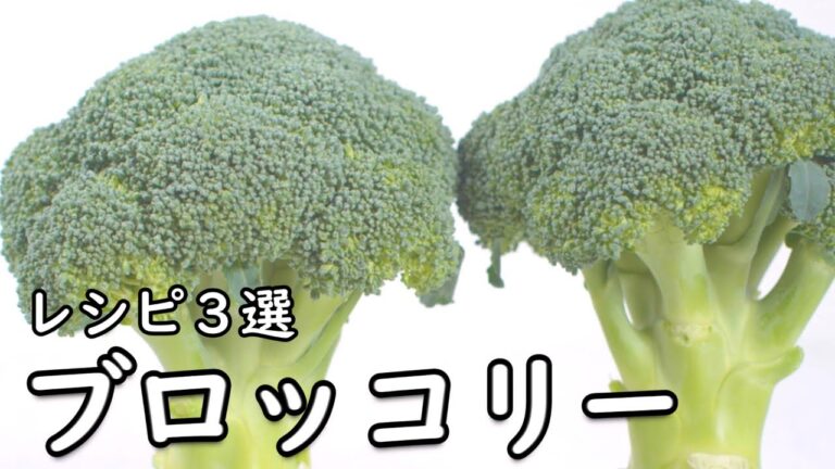 ブロッコリー レシピ 3選 間違いなくうまいやつ ３つ作りました