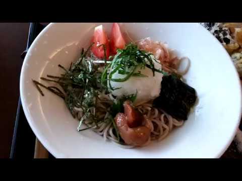 そば清【梅おろし蕎麦と旬野菜の天ぷら】