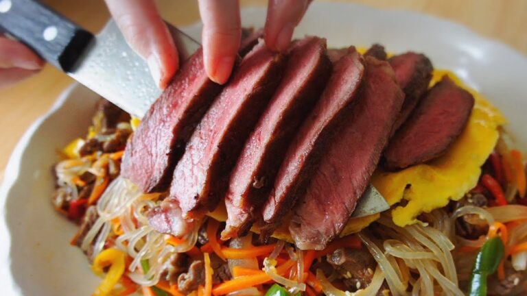 肉肉肉!!!がっつり食べたいチャプチェ🍖韓国タンミョン