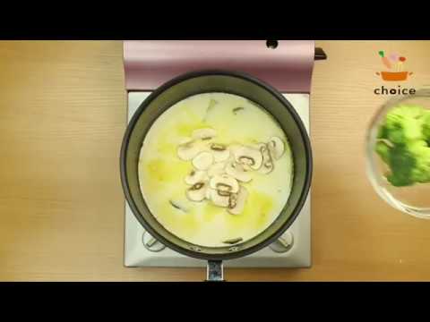 さつまいもの豆乳スープ