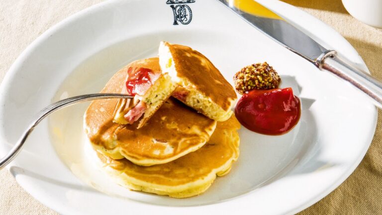 アメリカンドッグ風パンケーキ