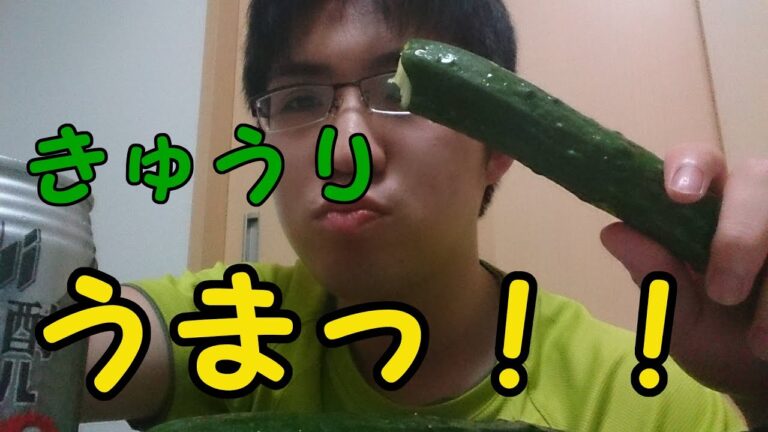 【初めて知った！】味噌とマヨネーズをつけたきゅうりがうますぎる