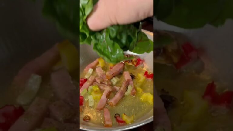【簡単だけど美味い！】スイスチャードとベーコンのオイルパスタ #簡単パスタ #アーリオオーリオ