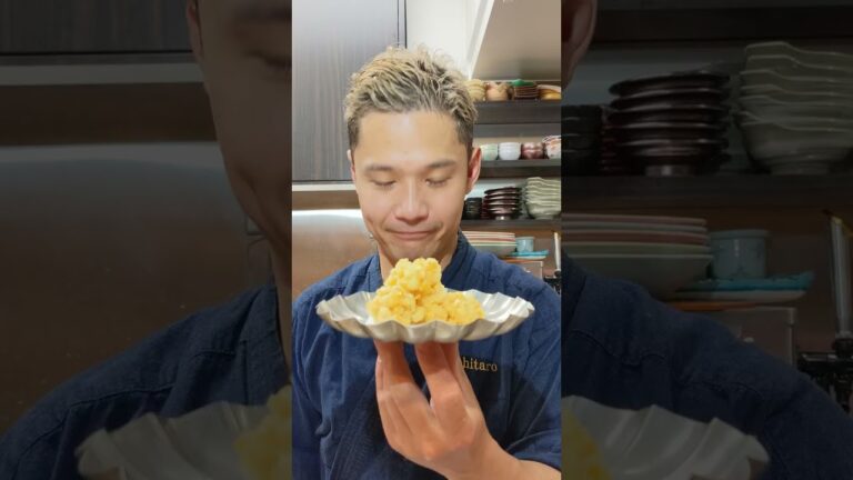 【玉蜀黍（とうもろこし）】かき揚げ　大人も子供も大好き♪無限に食べたい・・・