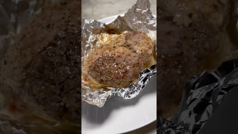 飛騨牛のひき肉でやけくそハンバーグ作って食べるだけ