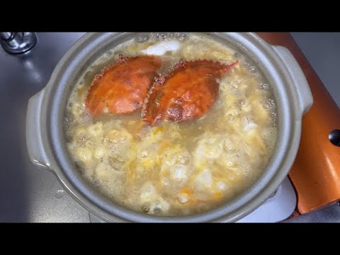 とんでもないカニ雑炊を作ってしまった。