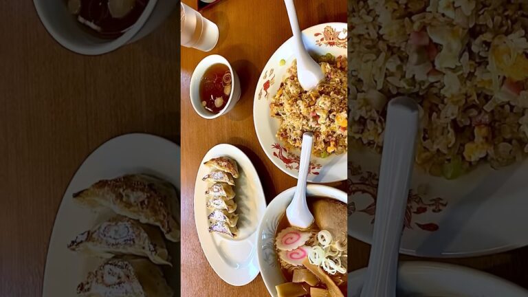 コスパ抜群隠れた名店！大満足のラーメン餃子チャーハン 【栃木グルメ】餃子処 konomi【栃木県宇都宮市】#shorts