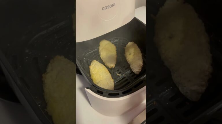 COSORI ノンフライヤー で 白身フライ  を焼いてみた