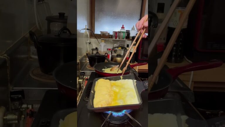 チーズ入りのふっくら卵焼き/長女は今日から毎日弁当　#卵焼き #朝食 #cooking