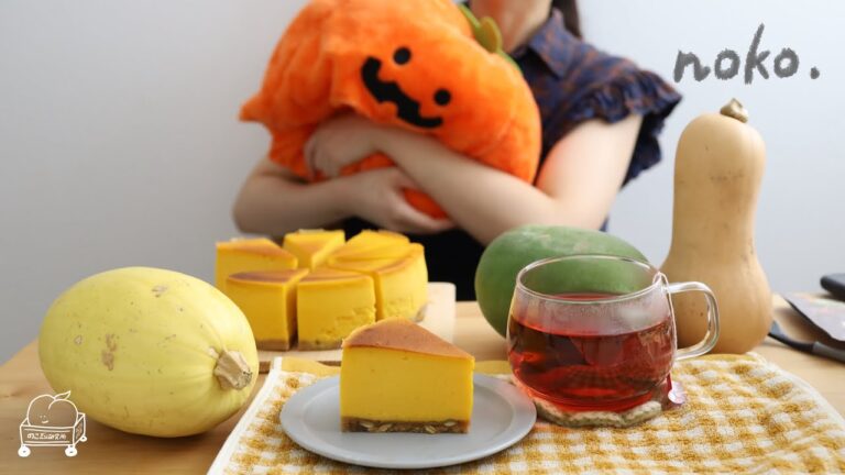 苦労の末の甘いご褒美✨ひとり家で、かぼちゃケーキを仕込むvlog🎃