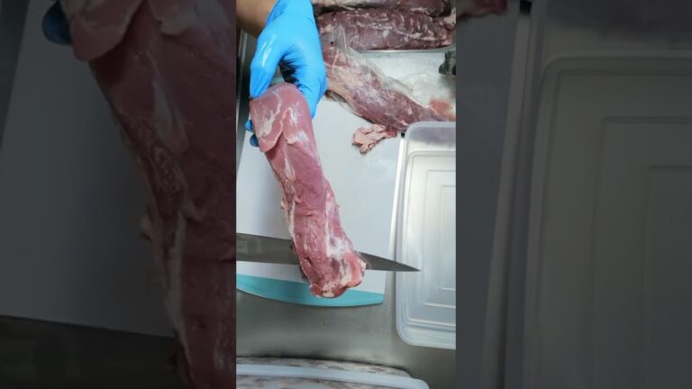 豚ヒレ肉❗赤身で旨味よし❗捌いて串打ち簡単❗