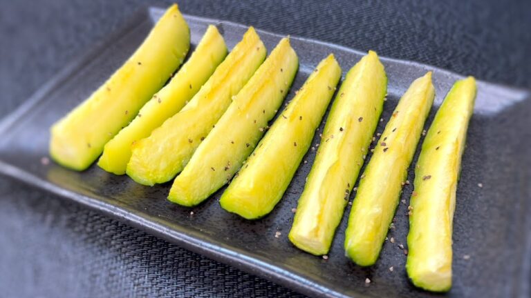 ズッキーニ レシピ！火を使わずにトースターで簡単、チーズ焼きの作り方！簡単料理レシピ！幸せひとり晩酌！ビールたくさん用意しといてください！
