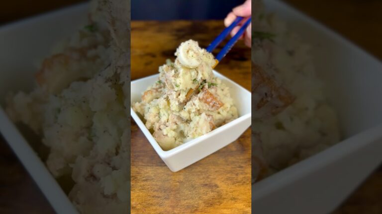 ポテサラをとにかく簡単に作る方法　#レシピ　#レンジ飯