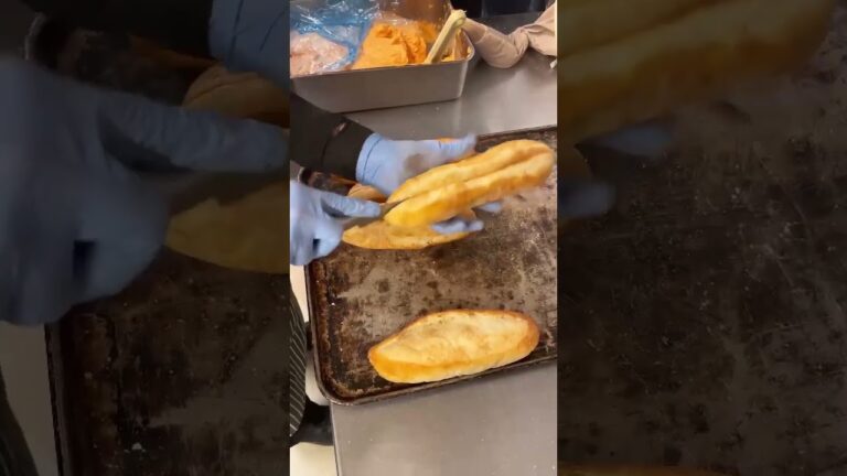 かりかりとろ〜りの明太フランスパン！