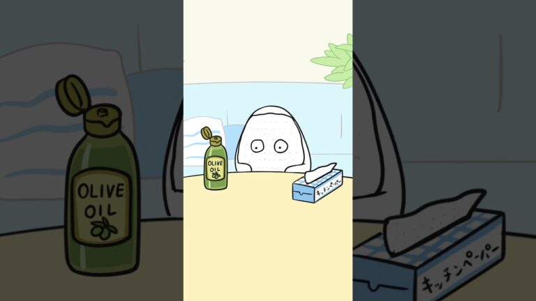 おにぎりの美容ルーティン  #animation #おにぎりとうめぼし #funny #cartoon #アニメーション#美容 #beautytips