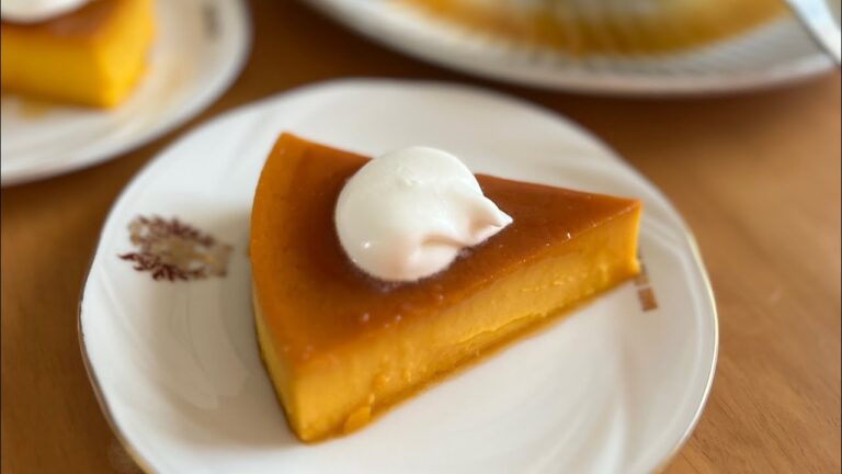 濃厚かぼちゃプリン🍮