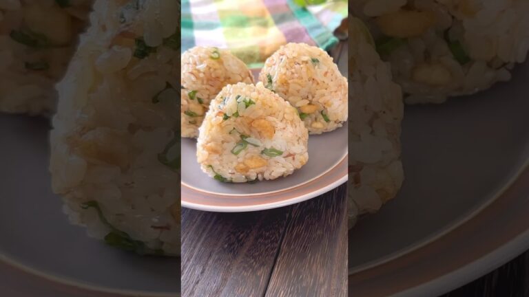 我が家のたぬきおにぎり