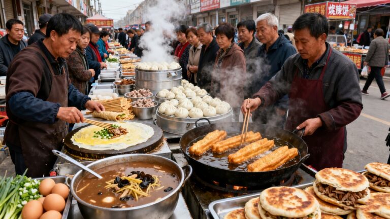 中国北方早餐美食合集，50种诱人的早餐！2小时早餐美食分享，你绝对不能错过！