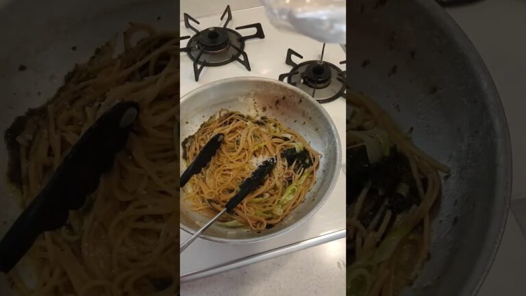 【ZENBヌードル】韓国海苔パスタ