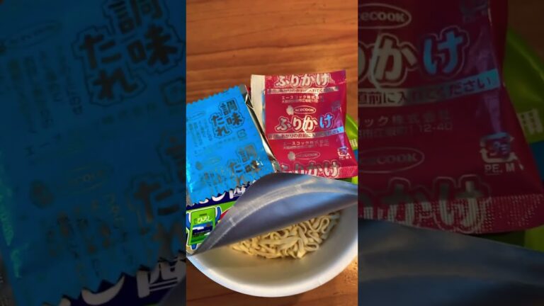 エースコック×三島のだし『ひろし』だし醤油焼きうどん！！#カップ麺 #焼きうどん