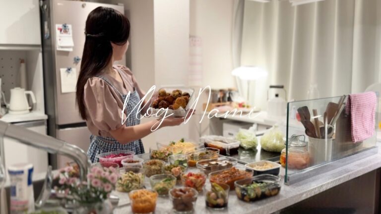 【作り置き】1週間分の簡単レシピ24品とお弁当を作った1人暮らしの家庭料理記録｜Living Alone in Japan | Meal Prep | VLOG