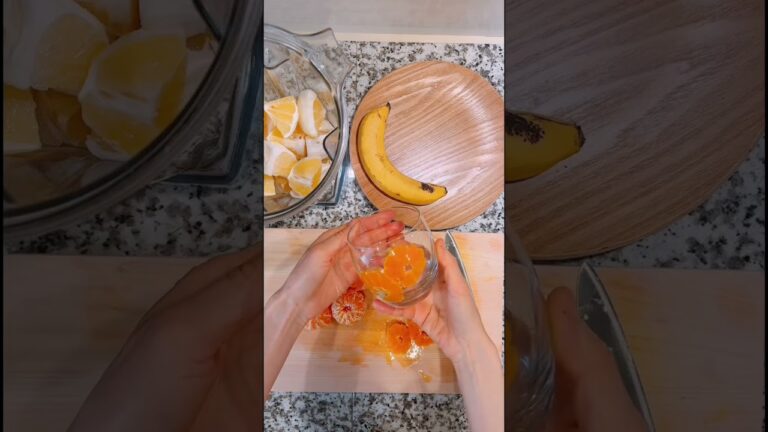 ごくごく飲める🥤簡単！みかんジュース🍊 #スムージー #美肌レシピ #手作り #朝食レシピ #ヘルシーメニュー #簡単レシピ #シンプルな暮らし #みかん #腸活レシピ #冷え性改善