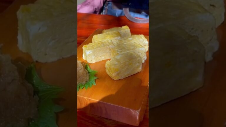 蕎麦屋の卵焼き #shorts