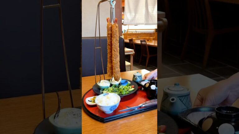 【静岡・清水】36cmのビッグサイズ！夢のジャンボ海老フライ🦐 #japanesefood #ジョイ飯 #shorts