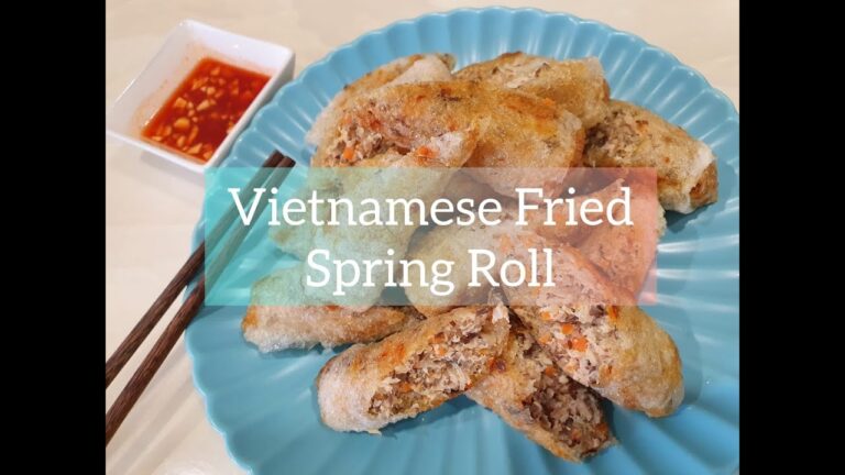 CRISPY Vietnamese Fried Spring Rolls | Cha Gio Recipe