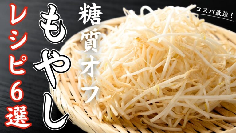 【保存版】２０２３年 糖質オフ もやしレシピ集