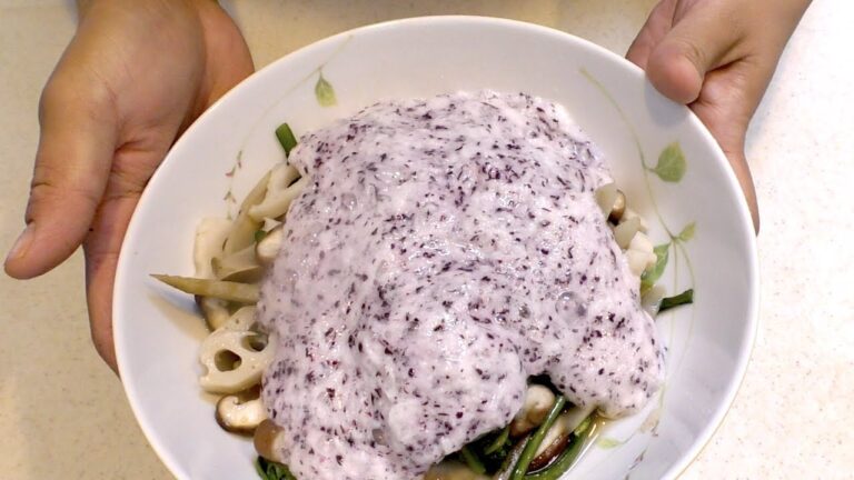 山芋とゆかりのおひたし。