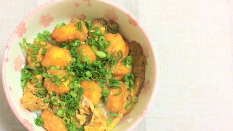 【簡単】コンビニからあげで親子丼 Easy Chicken and Egg rice bowl