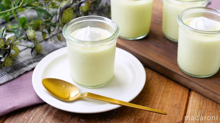 【さつまいもムース】ミキサーで簡単♪なめらかな食感と濃厚なさつまいもの味わい！