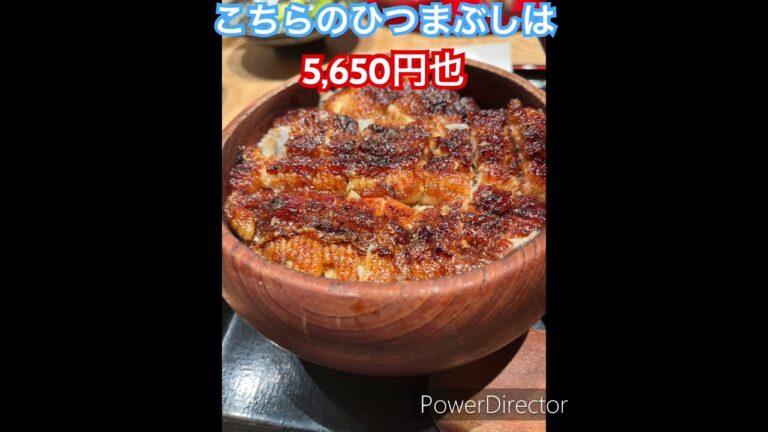 うなふじのひつまぶし、5,650円也。鰻＝超高級食材ですね。年1回位の頻度で食べて行こう。