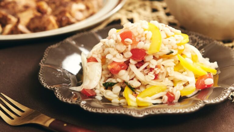 タブーリ〜押し麦入りのパプリカサラダ〜