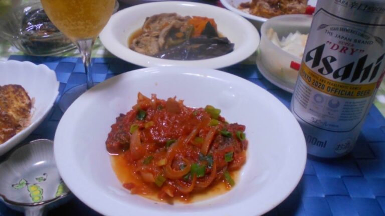 ひき肉バター醬油トマト煮：短縮版
