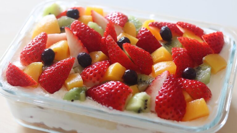 クリスマスに♪市販のスポンジケーキで簡単美味しいスコップケーキの作り方／How to make Scoop Cake