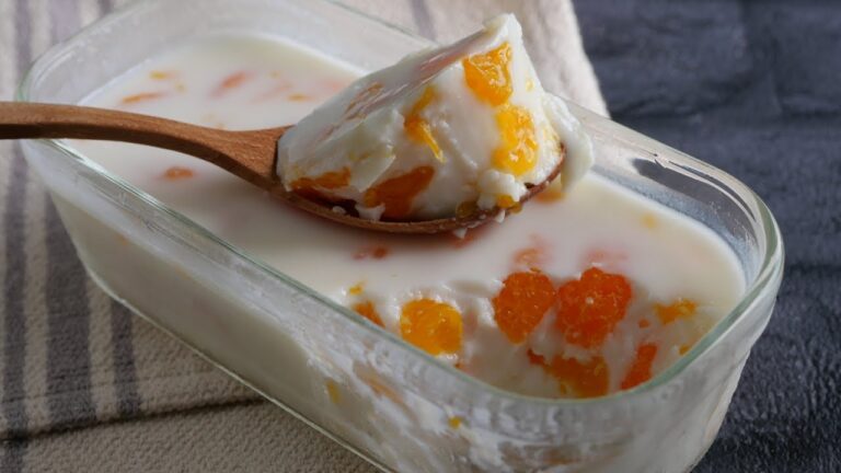 【夏の冷たいデザート】カルピスヨーグルトみかんゼリー♡夏休み応援デザート Calpico yogurt mandarin jelly