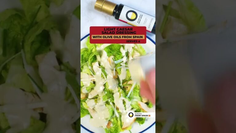 Light Caesar salad dressing | Olive Oils from Spain
